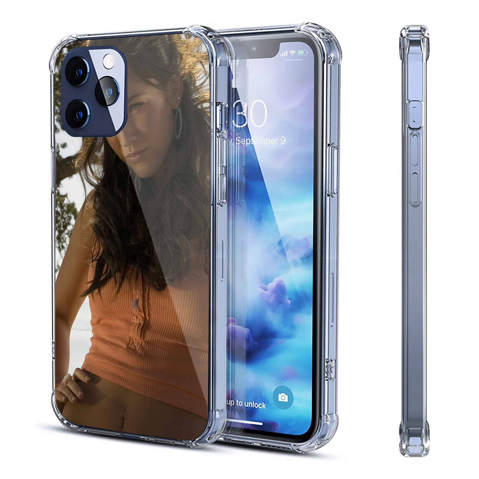 （画像用） Transformers トランスフォーマー 【iPhone 12シリーズ対応】透明スマホケース（クリアソフトケース）